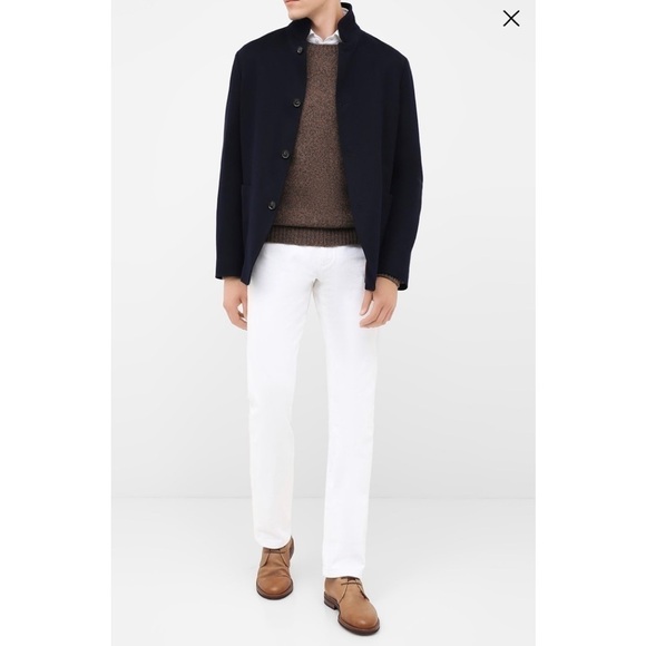 NWT LORI PIANA GIROCOLLO BABY CASHMERE LIGHT/ COLOR: TAPIOCA - Picture 2 of 8